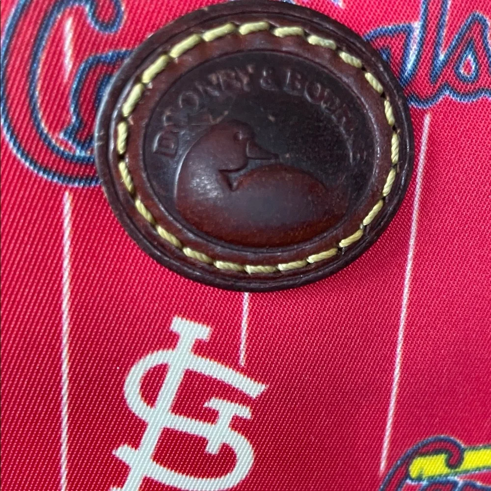 St. Louis Cardinals Red Wallet Made by Dooney & Bourke
